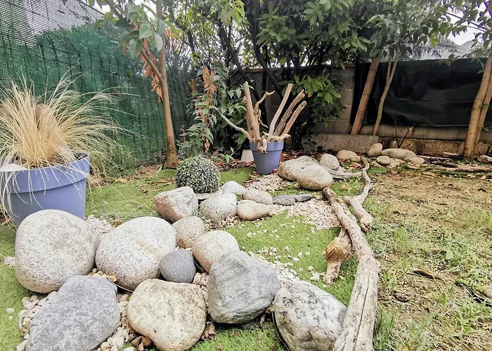 La Bulle Bleue - Parking-terrasse-aeoport-meet 아파트 블라냑